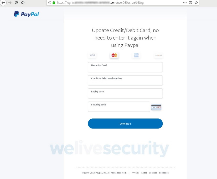 Secure PayPal Activity