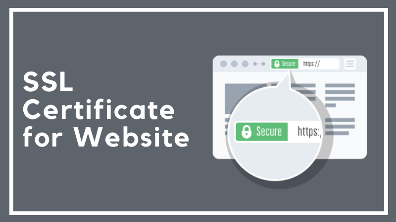 SSL CЕRTІFІСАTЕ FOR WEBSITE SECURITY