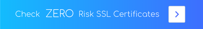 Risk Free SSL Certificate