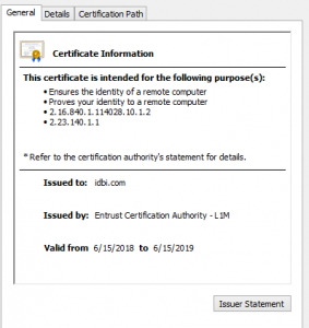 Entrust Brand EV SSL 